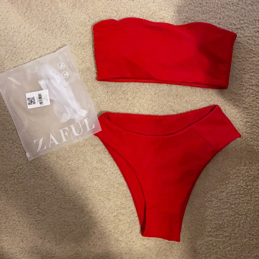 Two piece bathing suit